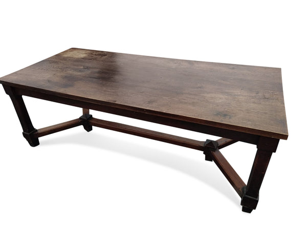 Antique Oak Dining Table // 220cm