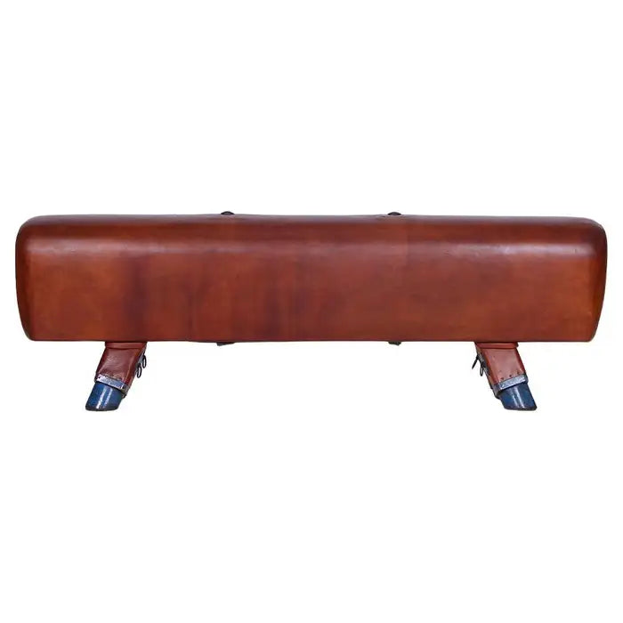 Vintage // Gym Leather Bench
