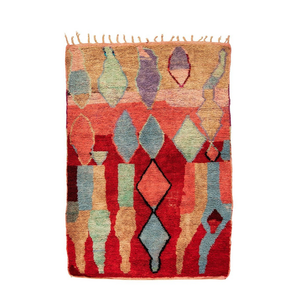 Vintage Boujad Carpet / 205x140cm