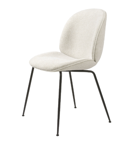 GUBI // Beetle Dinning Chair Fully-upholstered Bouclé