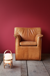 B&B Italy // Vintage Leather Chair