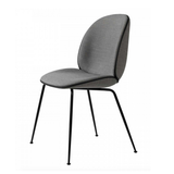 GUBI // Beetle Dinning Chair Fully-upholstered Black Base