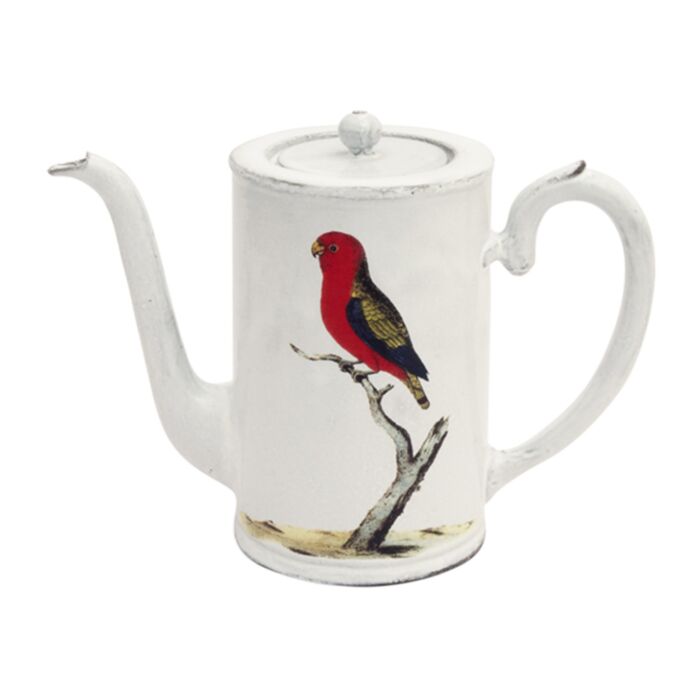 ASTIER DE VILLATTE // John Derian Parrot Coffee Pot